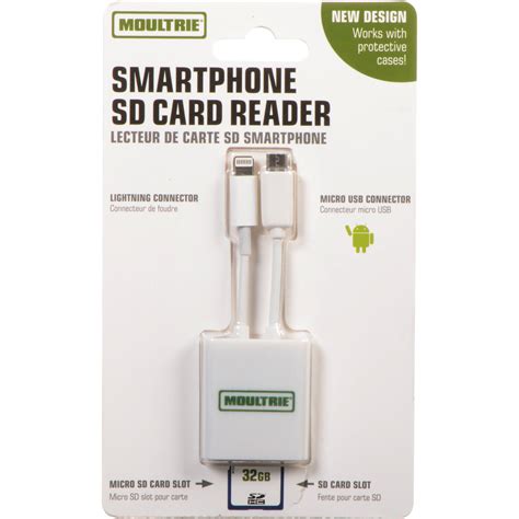 moultrie mou mca 13228 smart phone sd card reader|moultrie sd card reader.